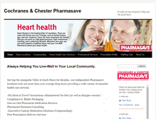 Tablet Screenshot of cochranespharmasave.com